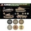 AK Interactive RCS124 German Afrika Korps Colors 1941-1943 6x17ml